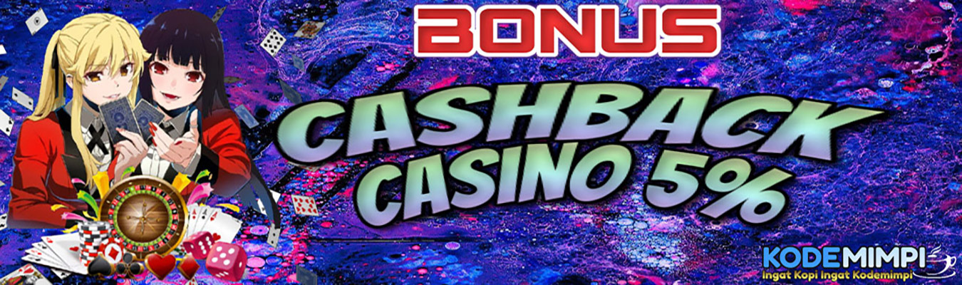 Bonus Cashback Kasino 5%